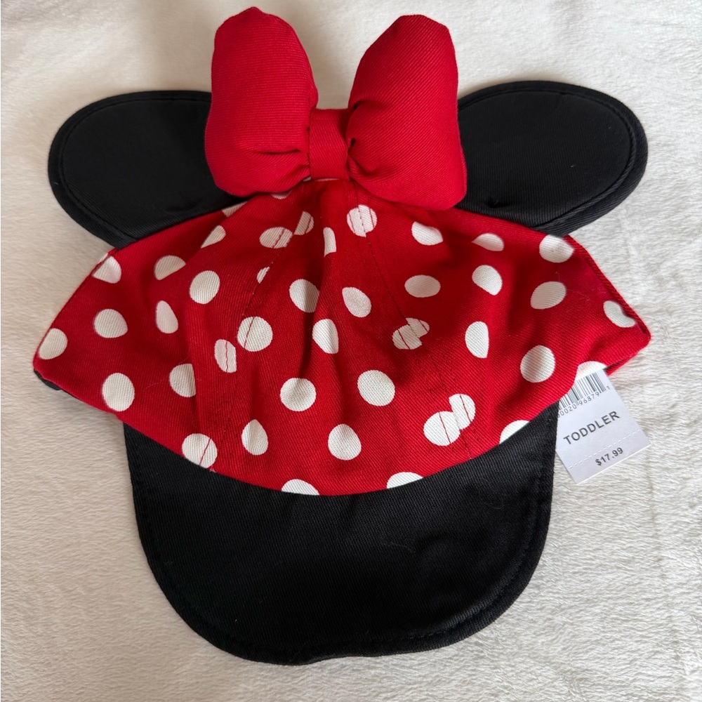 Red and Black Polka Dot Kids Hat